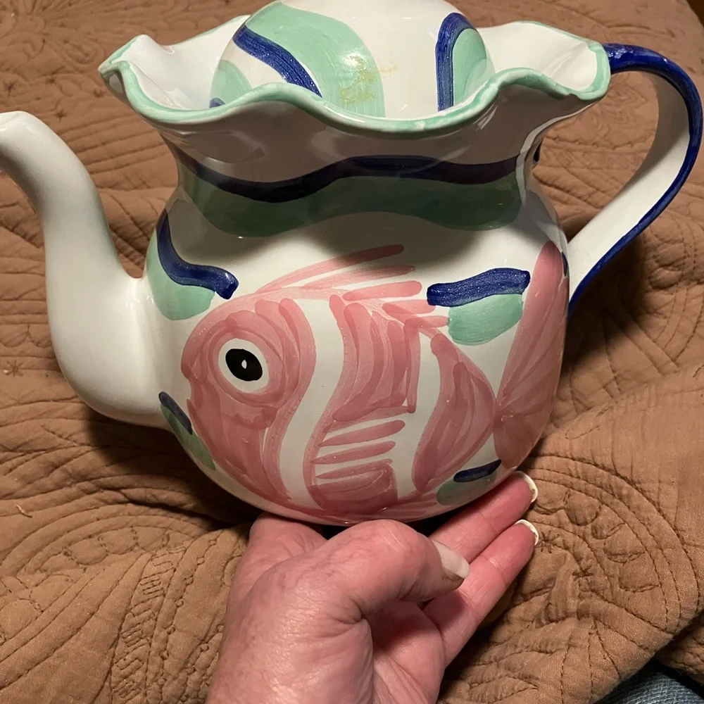 Vietra Italian Handmade Teapot